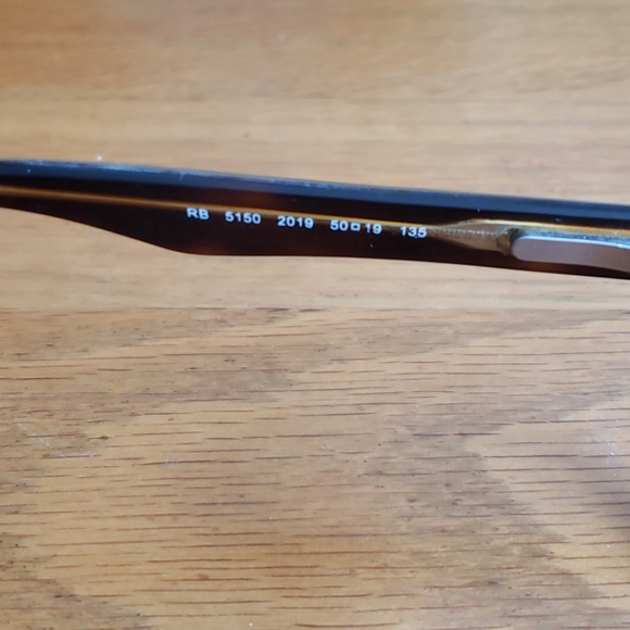 Ray Ban brown eyeglasses with case - Picture 4 of 11